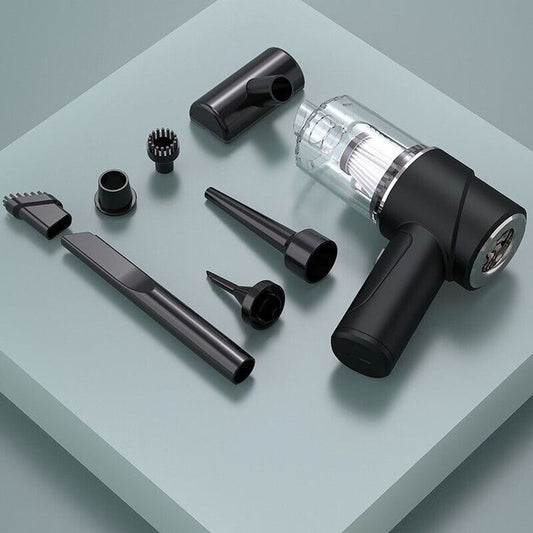 Portable Air Duster Wireless Vacuum Cleaner|4000mAh Type-C Rechargeable Cordless Handheld Vacuum Cleaner